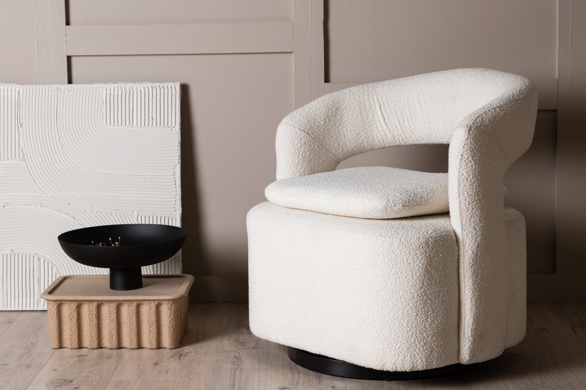 Fauteuil 'Fyresdal' - Blanc