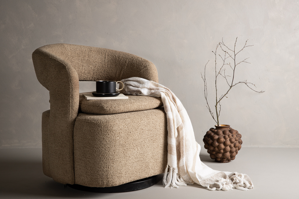 Fauteuil 'Fyresdal' - Beige