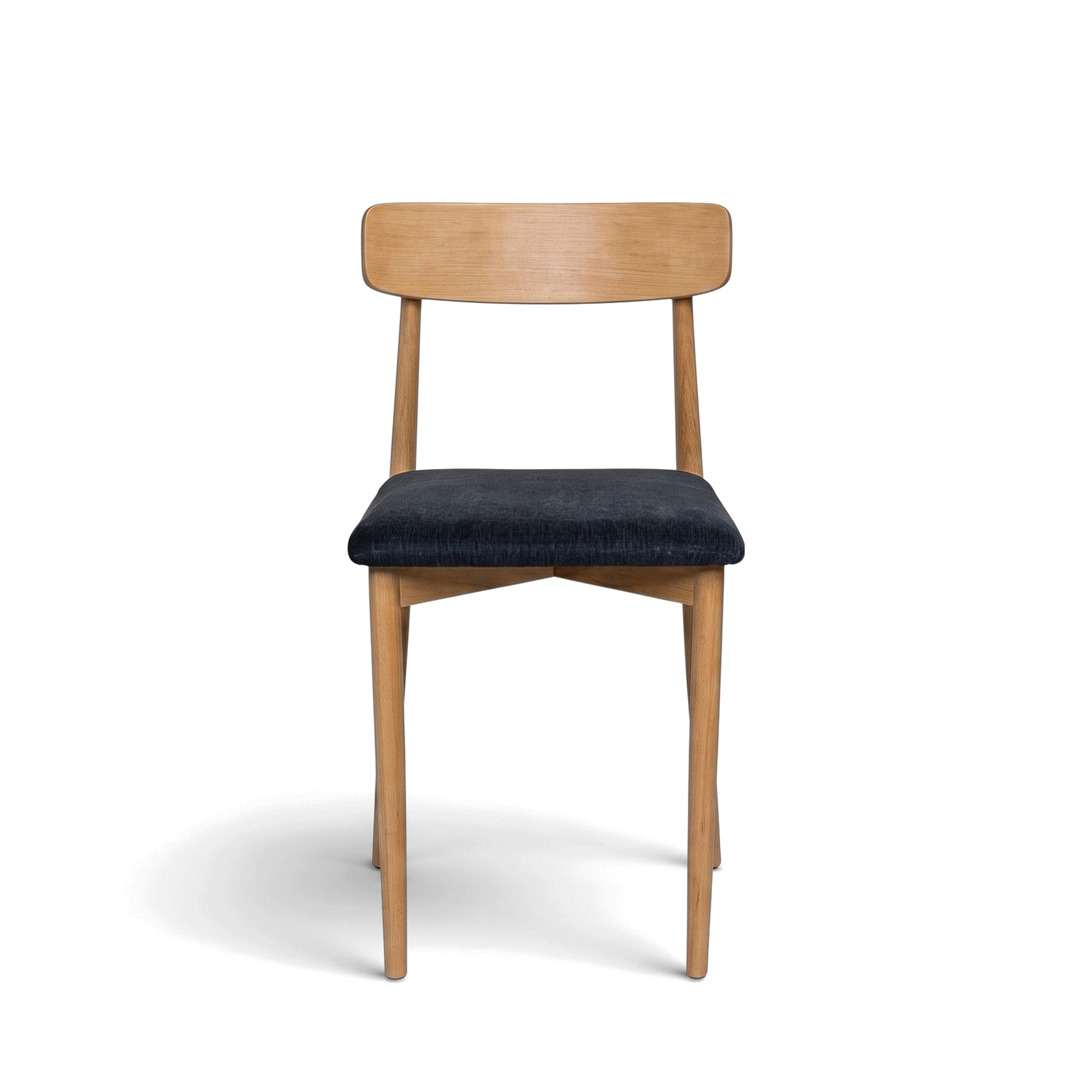 Chaise 'Ystad' - Naturel/Noir