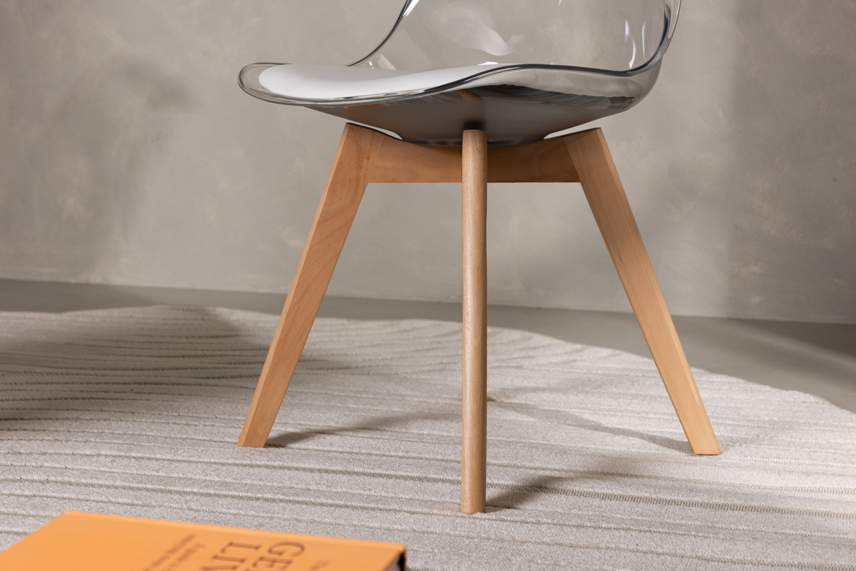 Chaise 'Edvin' - Transparent