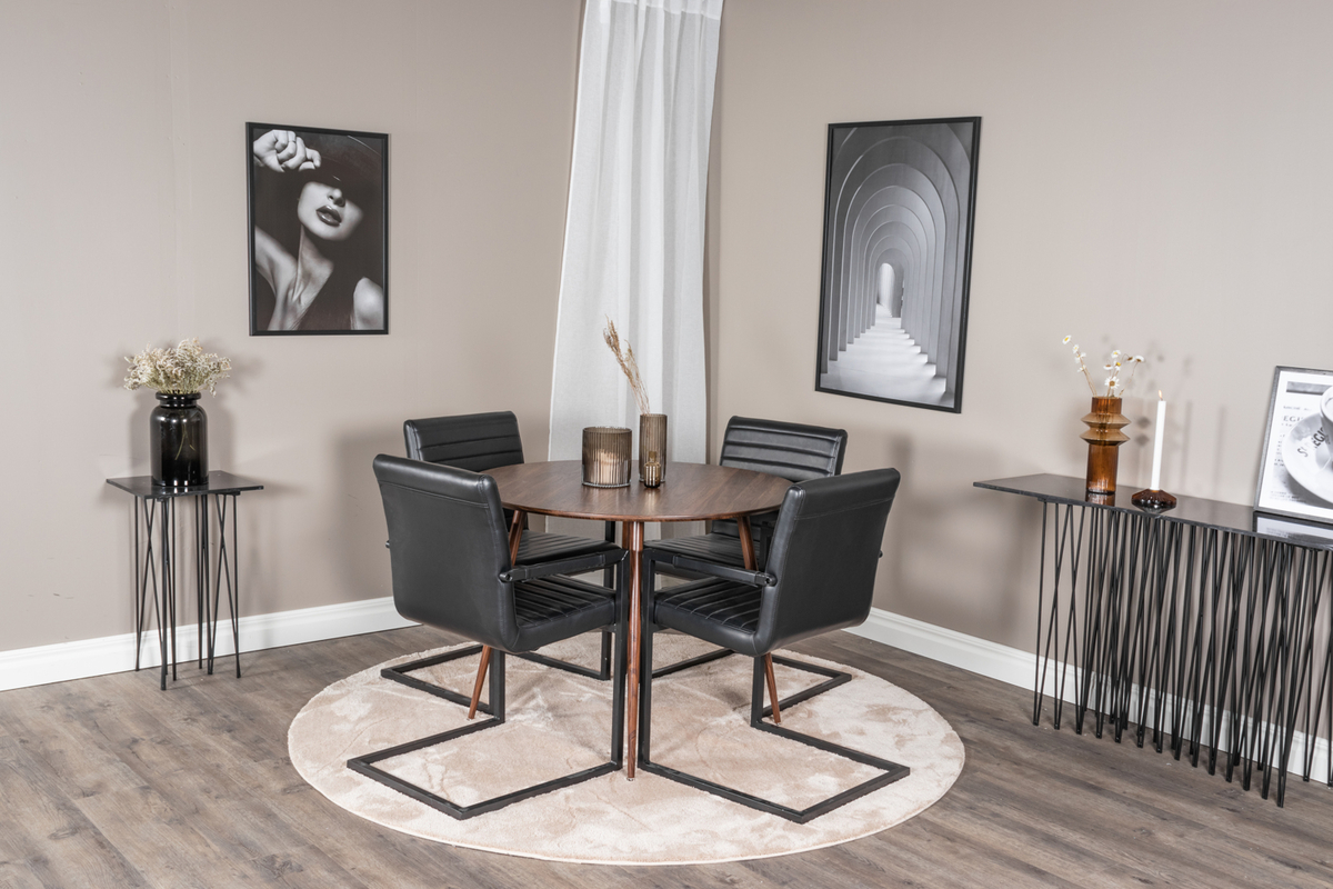 Chaise 'Eira' - Noir