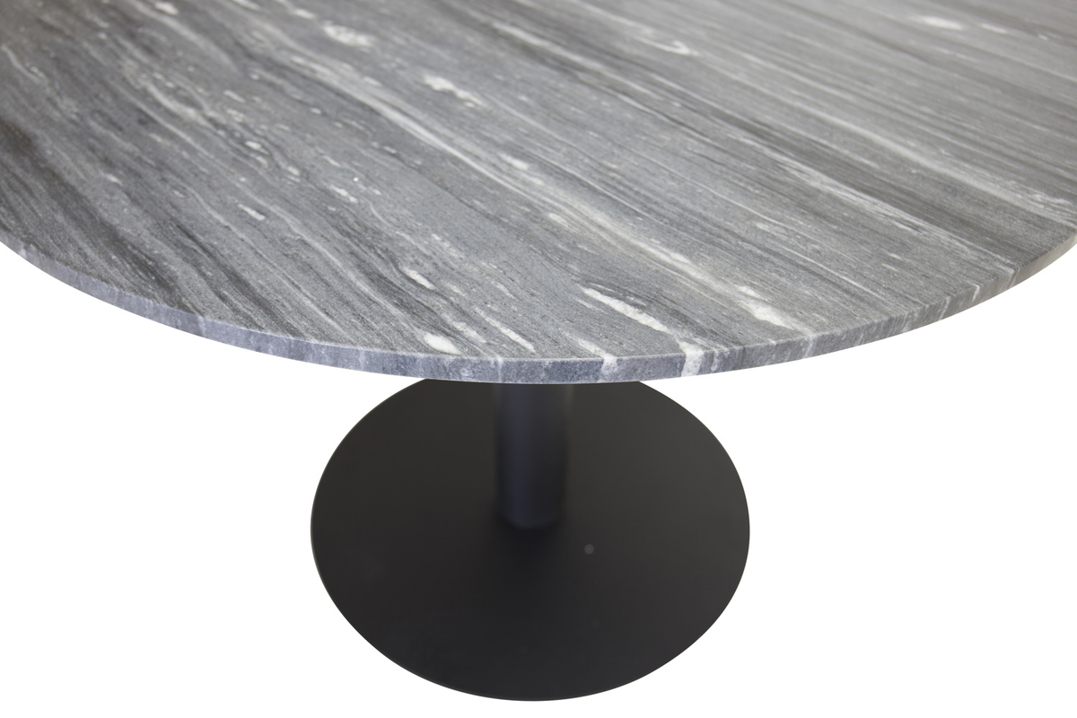 Table à manger 'Ebba' Ronde 106cm - Gris