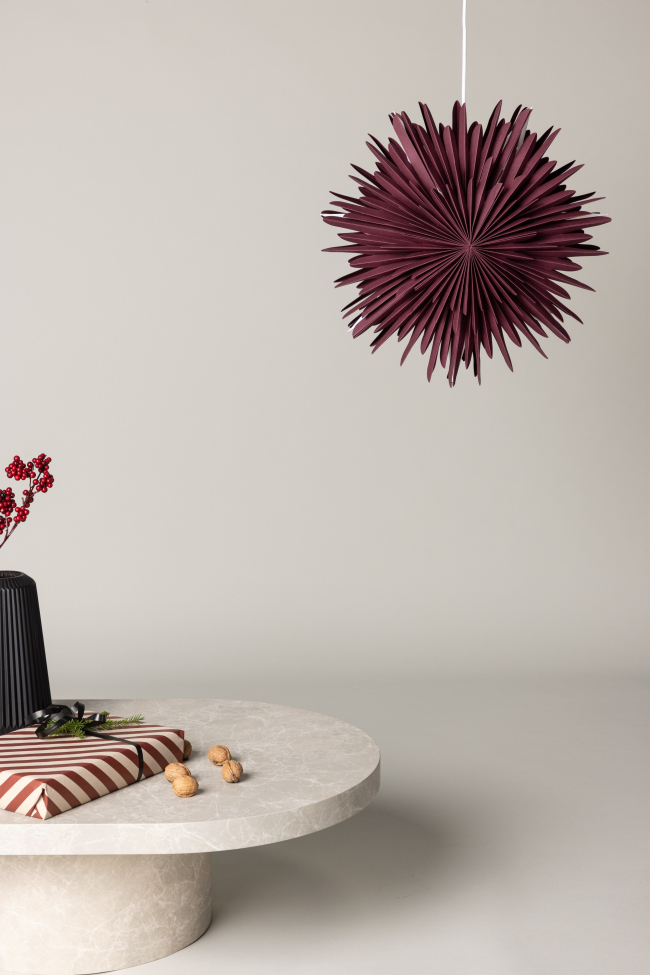 Étoile de Noël 'Ture' - Rouge foncé