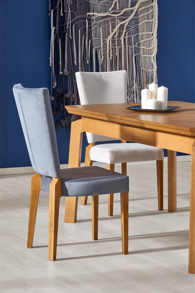 Table à manger 'Honey Oak' 160-250x90cm - Chêne