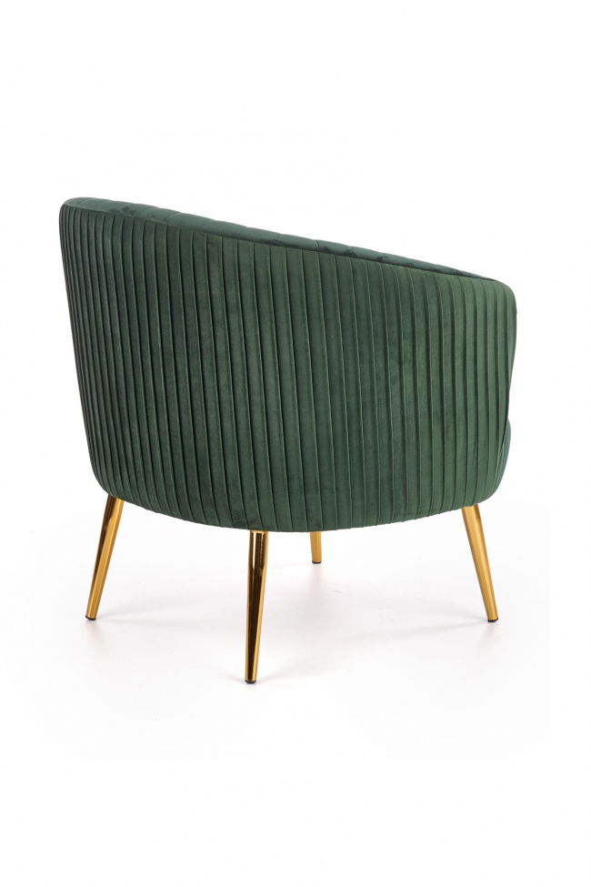 Fauteuil 'Green Velvet' - Vert