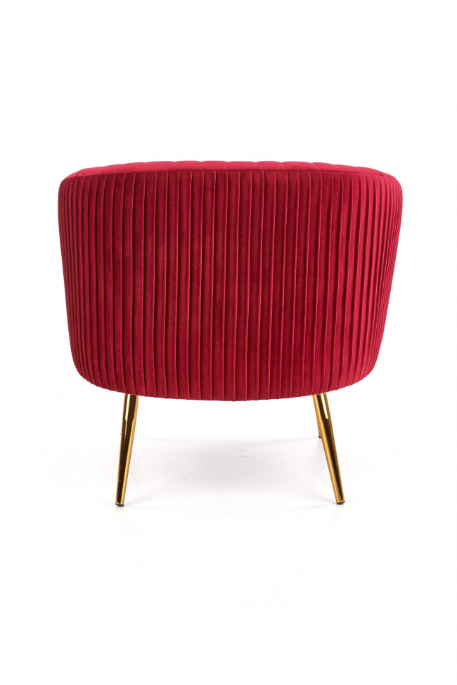 Fauteuil 'Red Velvet' - Rouge