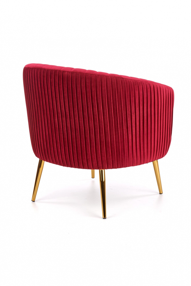 Fauteuil 'Red Velvet' - Rouge