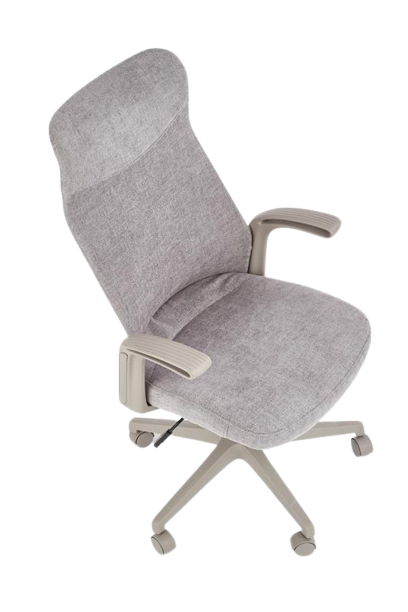 Chaise de bureau 'Linares' - Gris