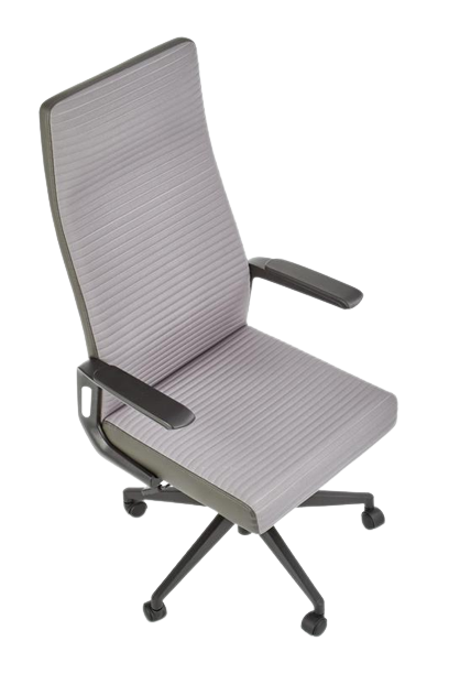 Chaise de bureau 'Logrono' - Gris