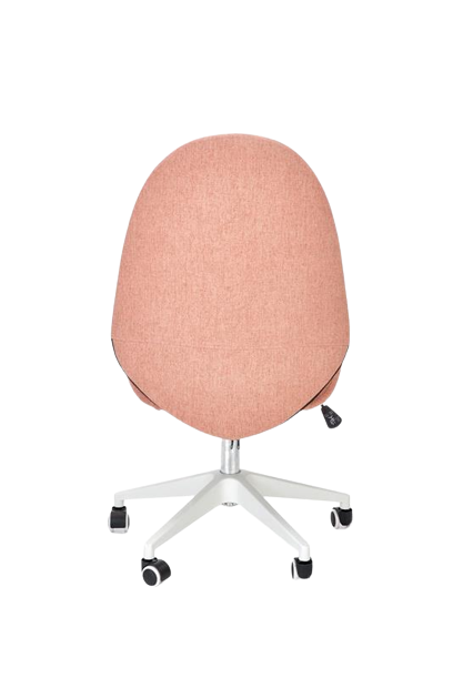Chaise de bureau 'Orotavo' - Rose/Blanc