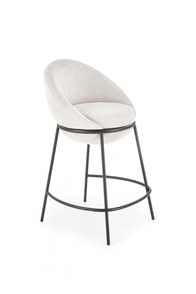 Tabouret de bar 'Vestervik' - Beige