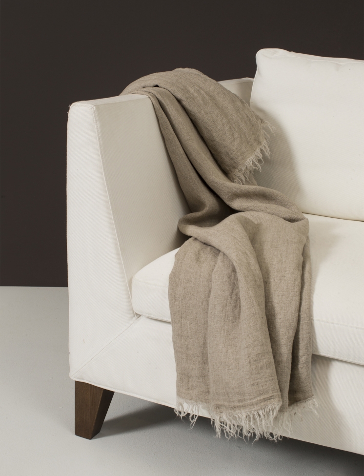 Plaid 'Levelin' 140X240 - Nature