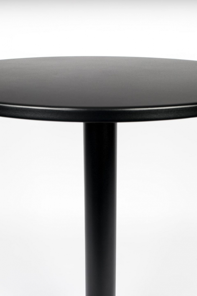 Table bistro 'Maze' Ronde 70cm - Noir
