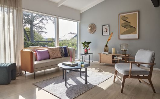 Fauteuil 'Haze' - Gris