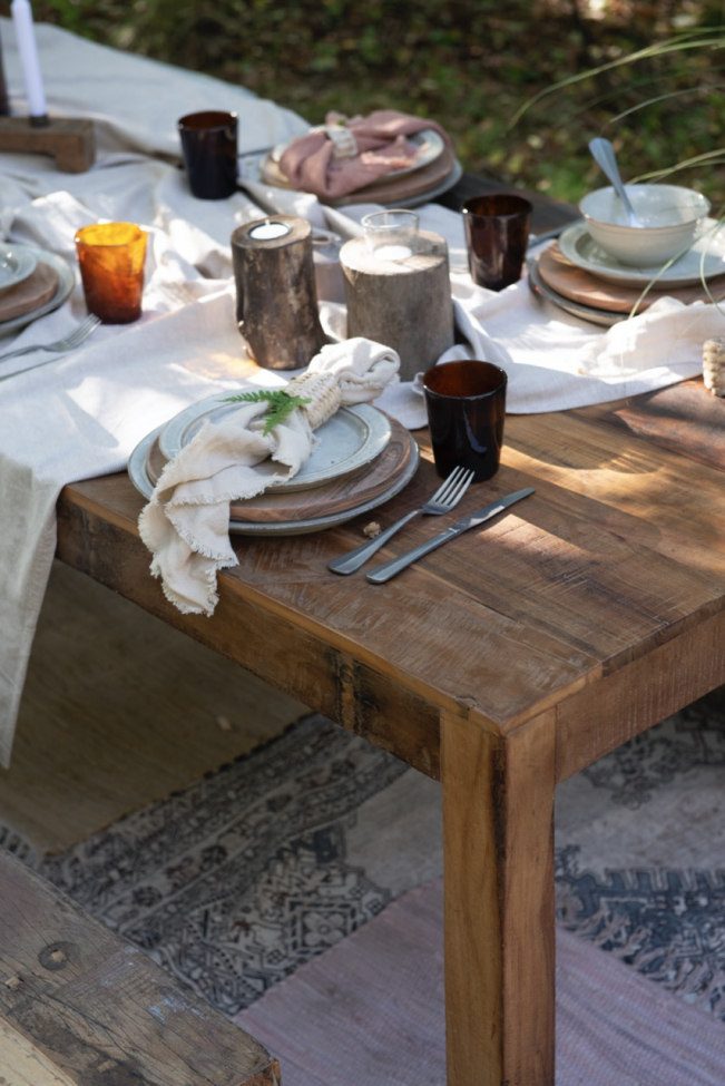 Table à manger 'Unique' - Naturel