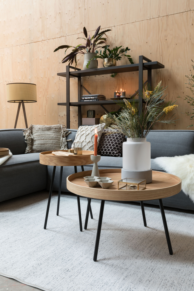 Table d'appoint 'Tray' - Chêne