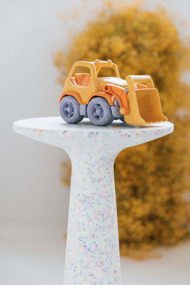 Table d'appoint 'Victoria' - Blanc/Multi