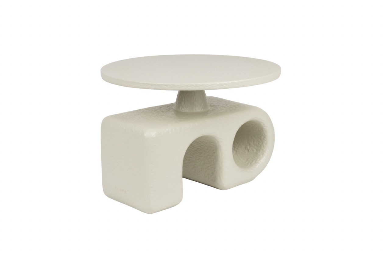 Table d'appoint 'Hermit' - Beige