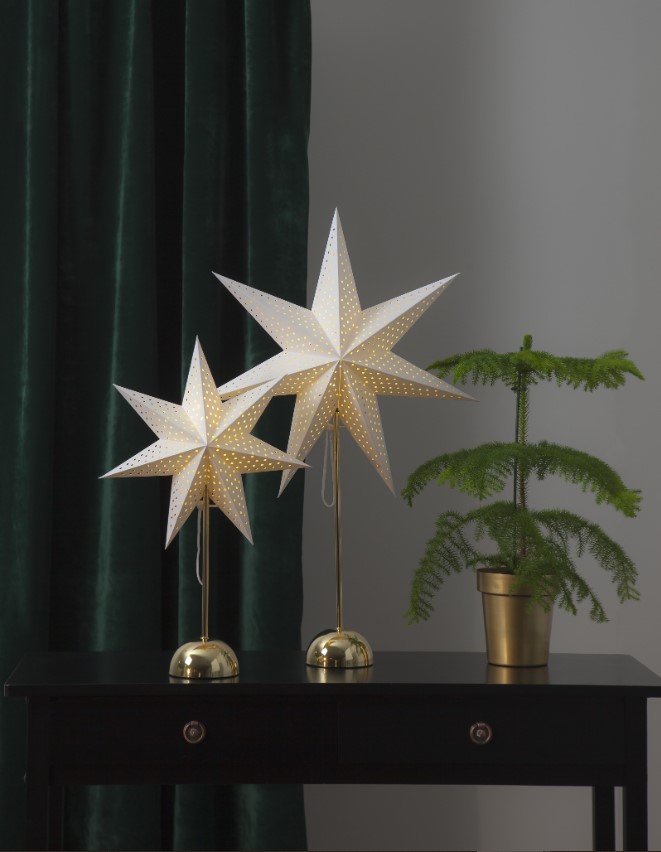 Étoile de Noël 'Lottie' - Blanc