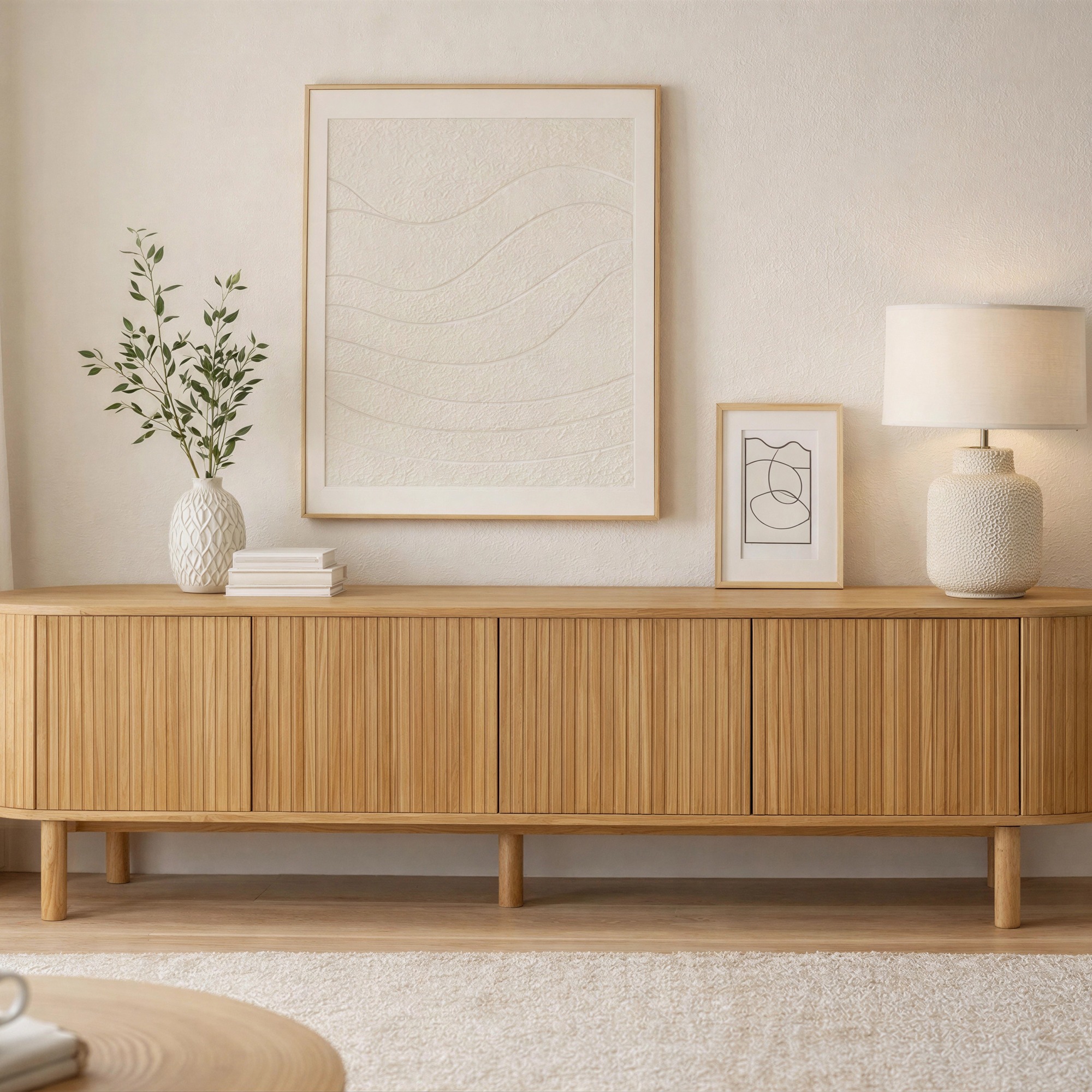 Meuble TV 'Myshult' L - Naturel