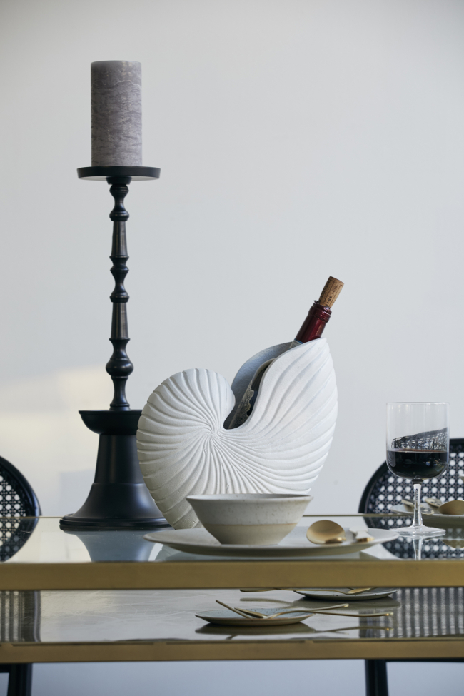 Vase 'Rakitu' - Blanc