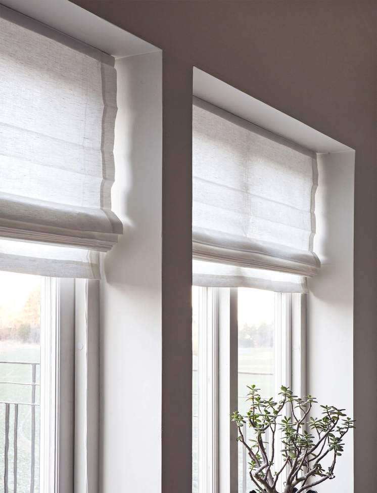 Rideau 'Ebba' 90x180 - Blanc