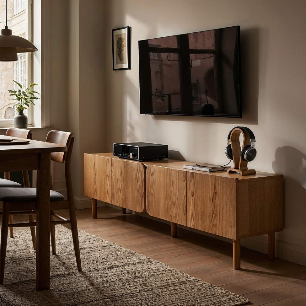 Meuble TV 'Lövhamn' M - Nature