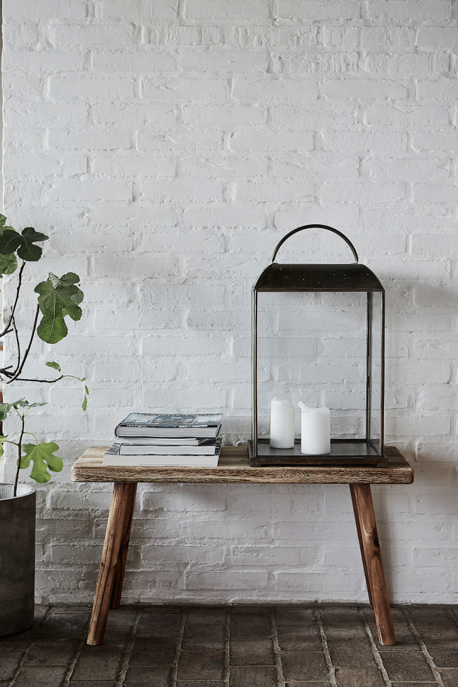 Banc en bois 'Nadi' - Nature