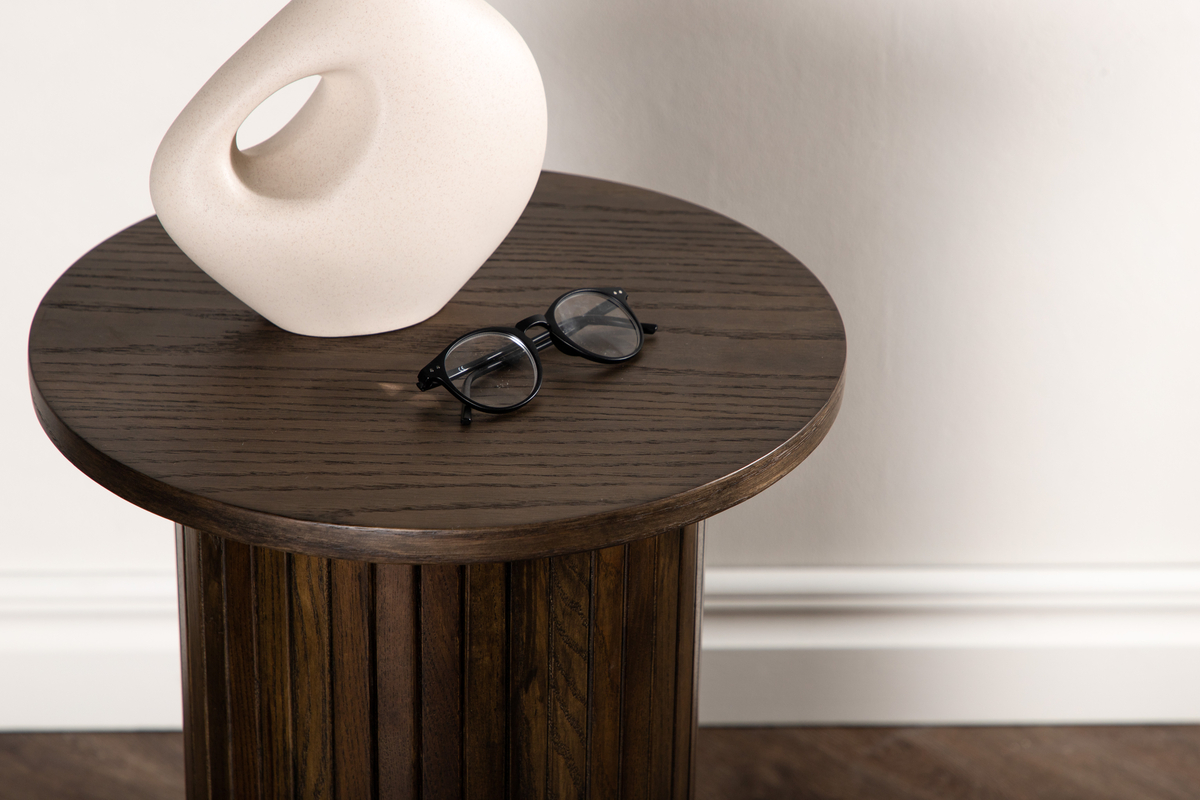 Table d'appoint 'Barkaby' 40cm - Brun