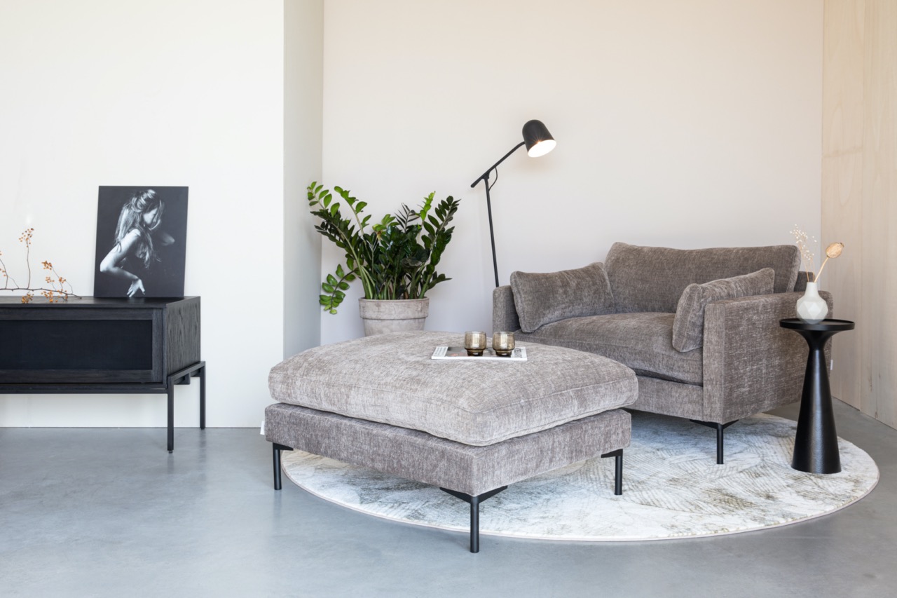Fauteuil 'Love seat' - Brun