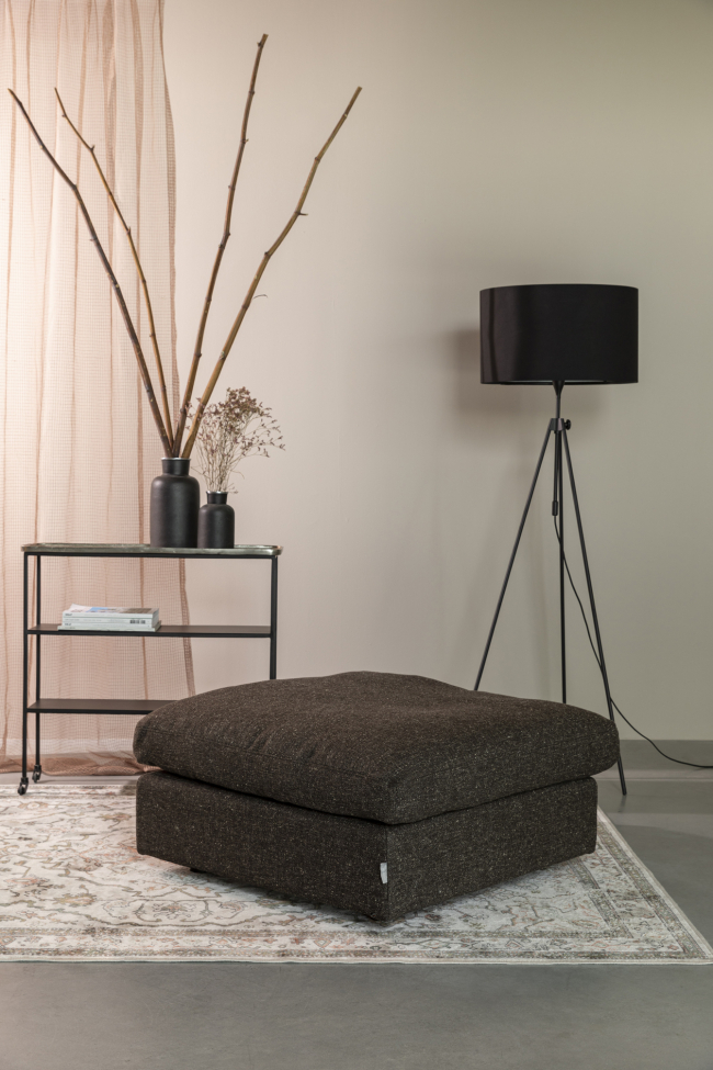 Pouf 'Sense Espresso' - Marron