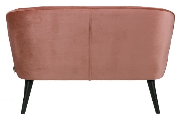 Canapé 'Sara' - Rose/Samette