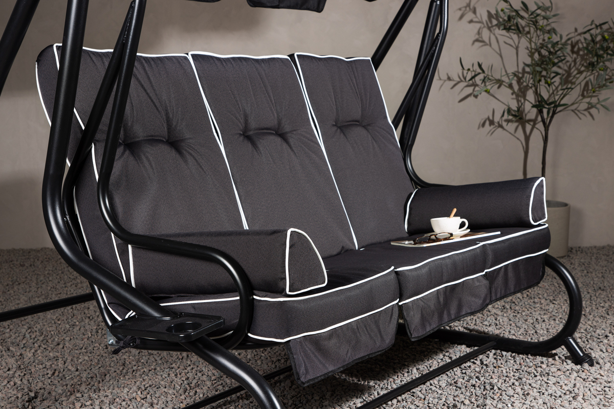 Ensemble de coussins 'Ästersund' - Gris