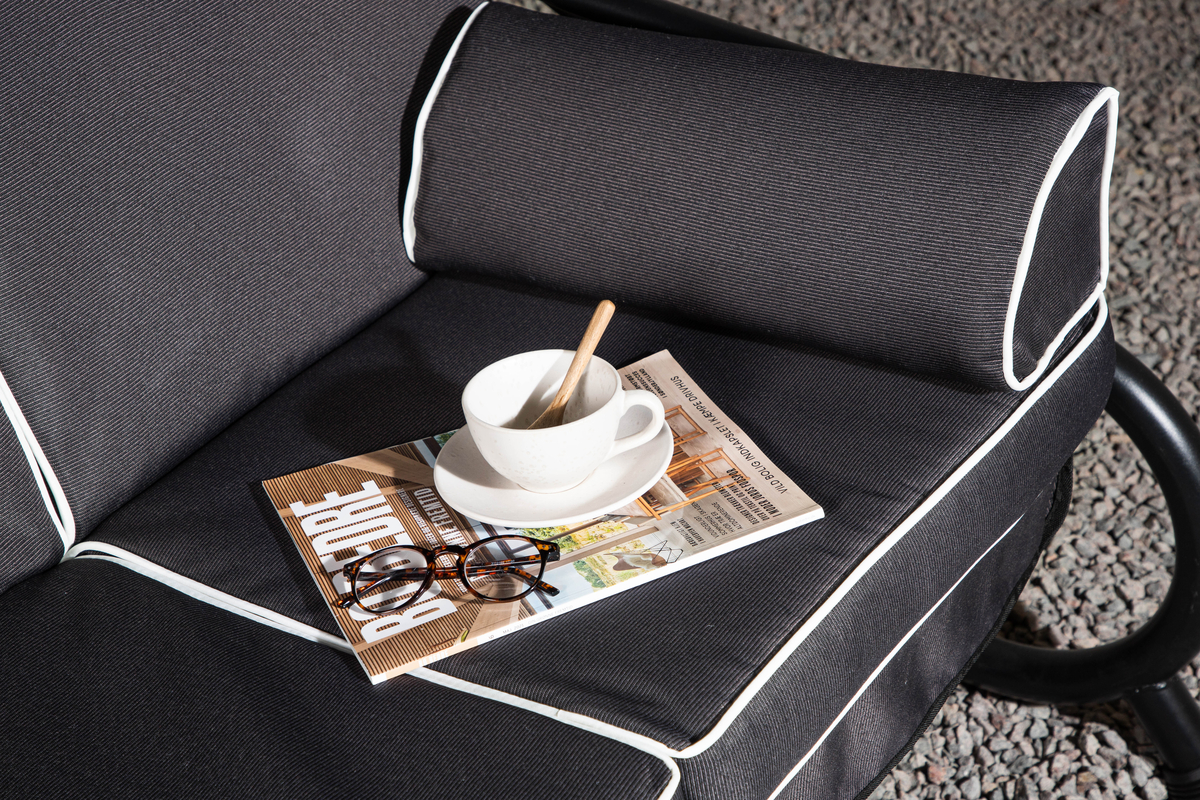 Ensemble de coussins 'Ästersund' - Gris