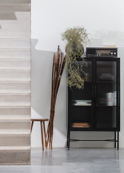 Vitrine 'Zion' - Noir