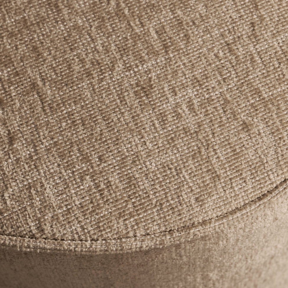 Pouf 'Pearl XL' - Brun clair