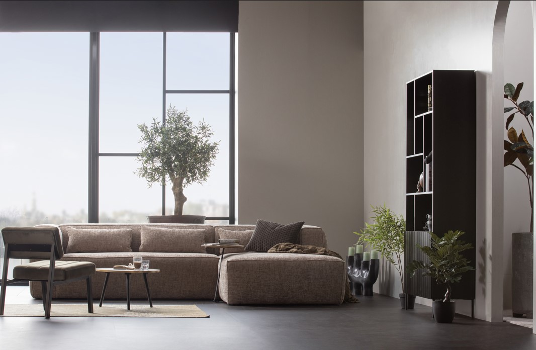 Canapé 'Bean' 4 places - Gris