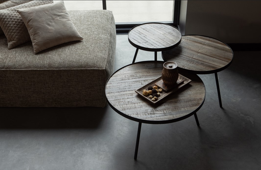 Canapé 'Bean' 4 places - Gris