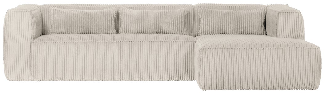 Canapé 'Bean' 4 places - Gris clair/Manchester