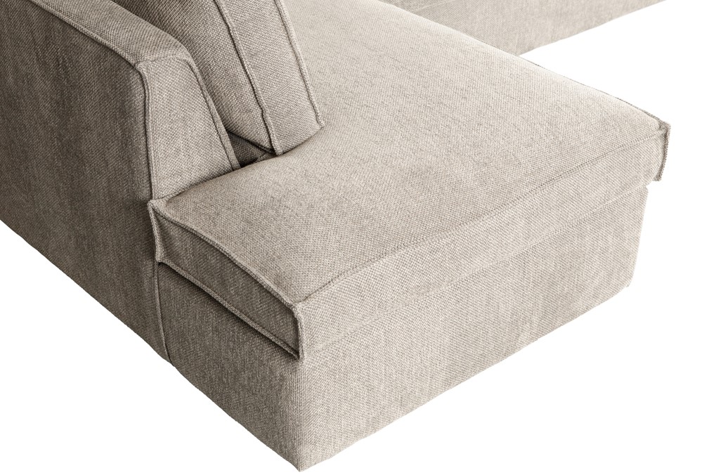 Canapé 'Freddie' 4 places - Gris