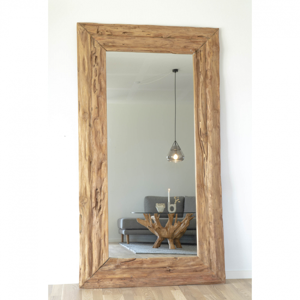 Miroir 'Granada' 101x180cm - Bois/Verre recyclé