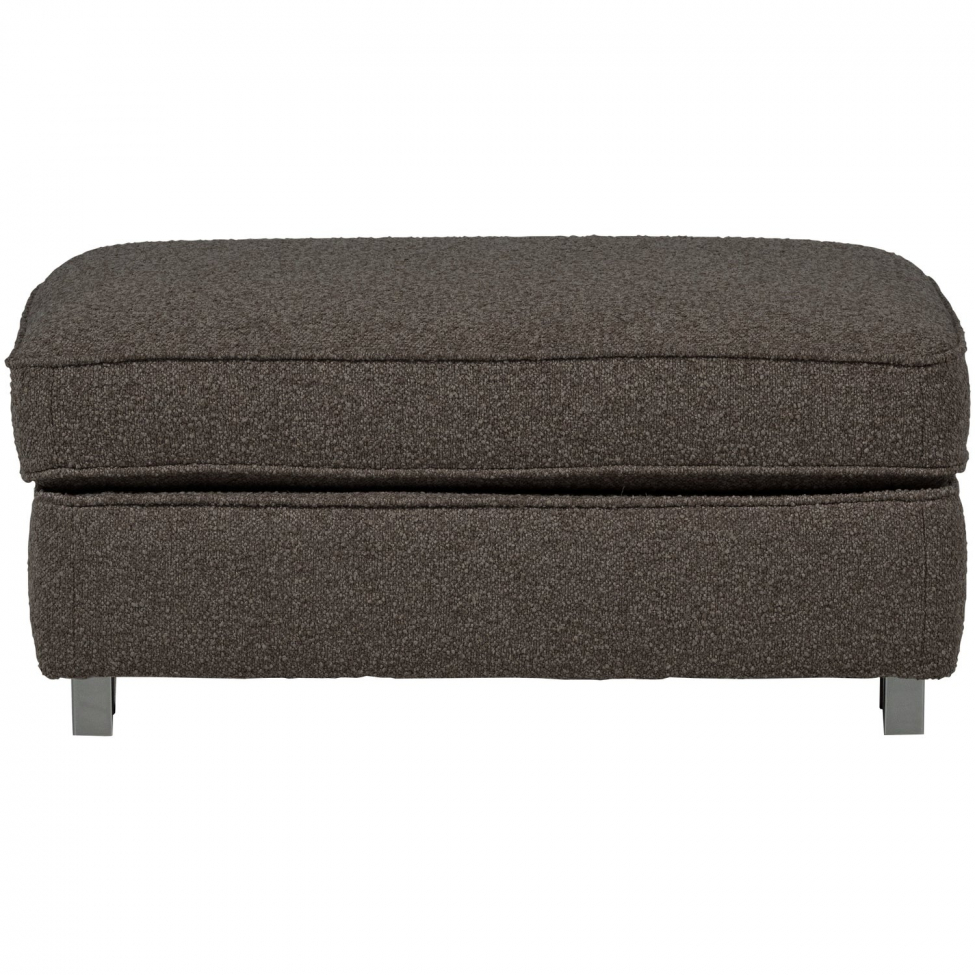 Pouf 'Lazy' - Boucle grise