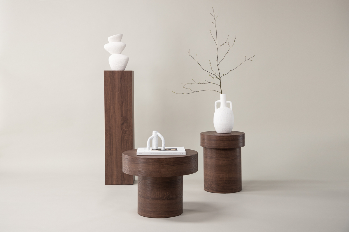 Table d'appoint 'Rättvik' 23x95 - Brun