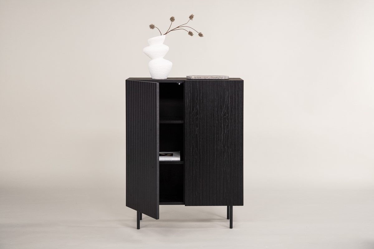 Armoire 'Björkön' 80x103 - Noir
