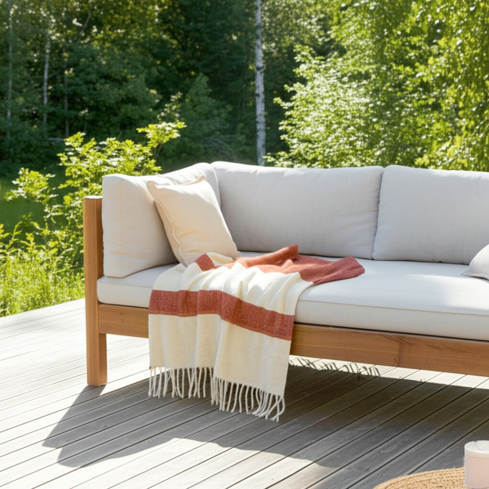 Tapis à carreaux ' Carrie ' 130 x 170 cm - Rose