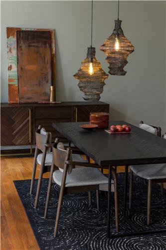 Table d'appoint 'Class' haute - Marron