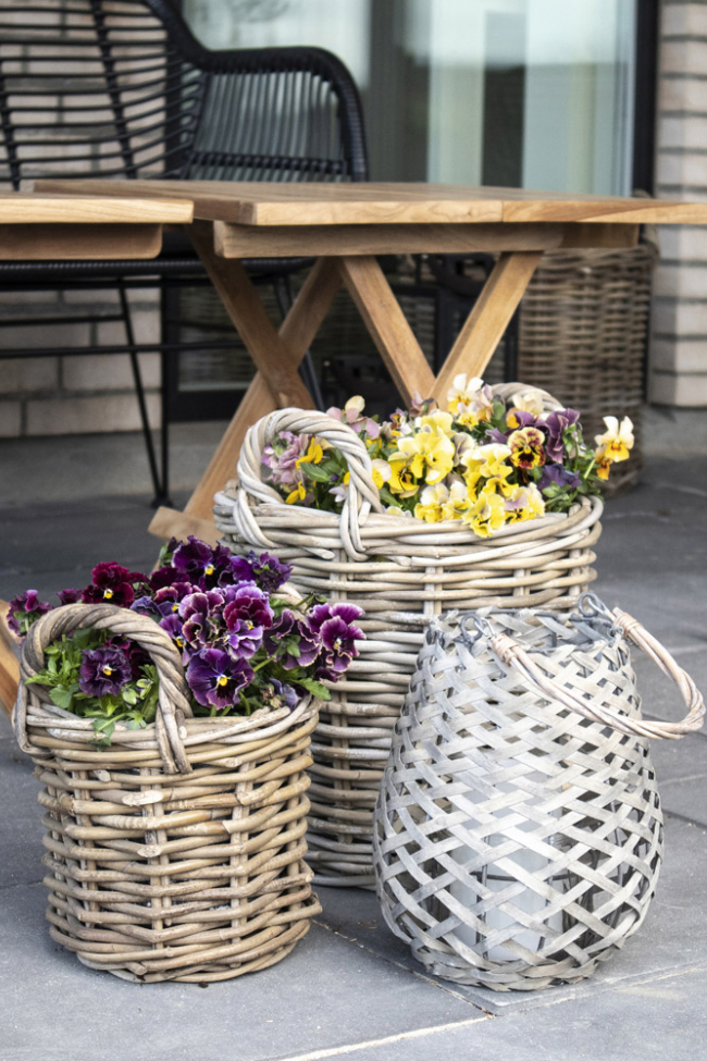 Panier 'Caor' 4-pack - Naturel