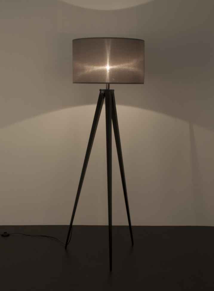 Lampe sur pied 'Tripod' - Gris