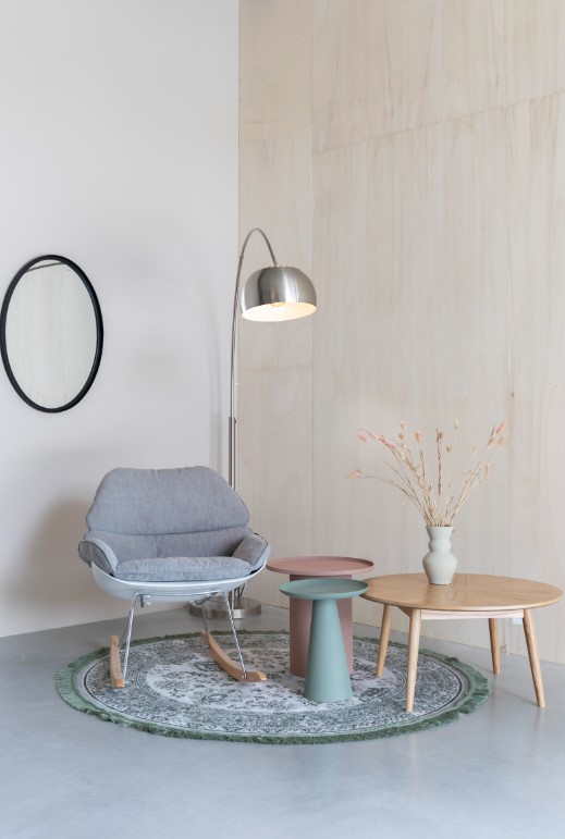 Lampadaire 'Bow' - Argent