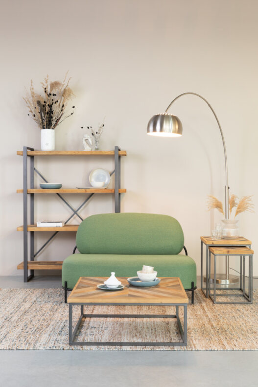 Lampadaire 'Bow' - Argent